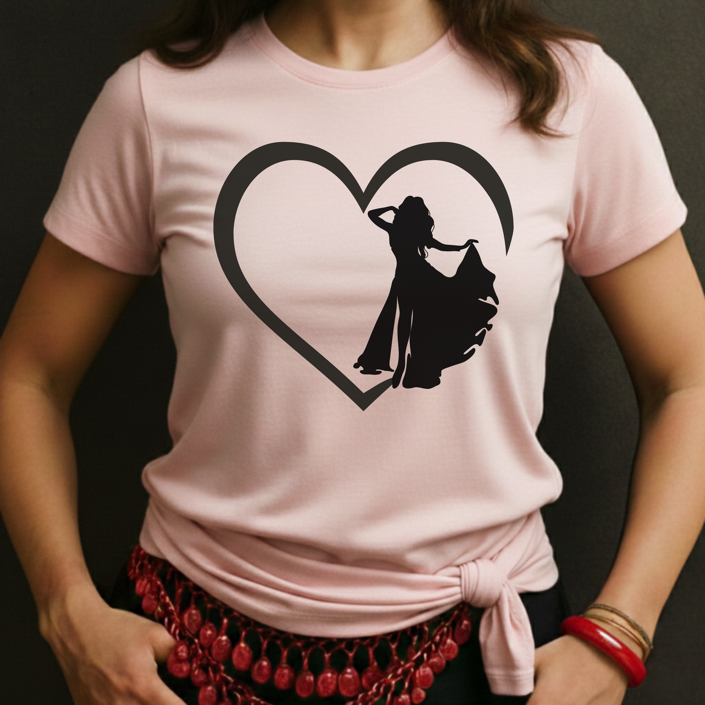 Belly Dancer Heart Tee