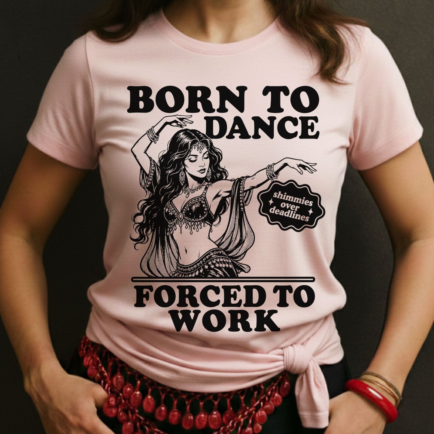 Born To Dance Forced To Work Tee