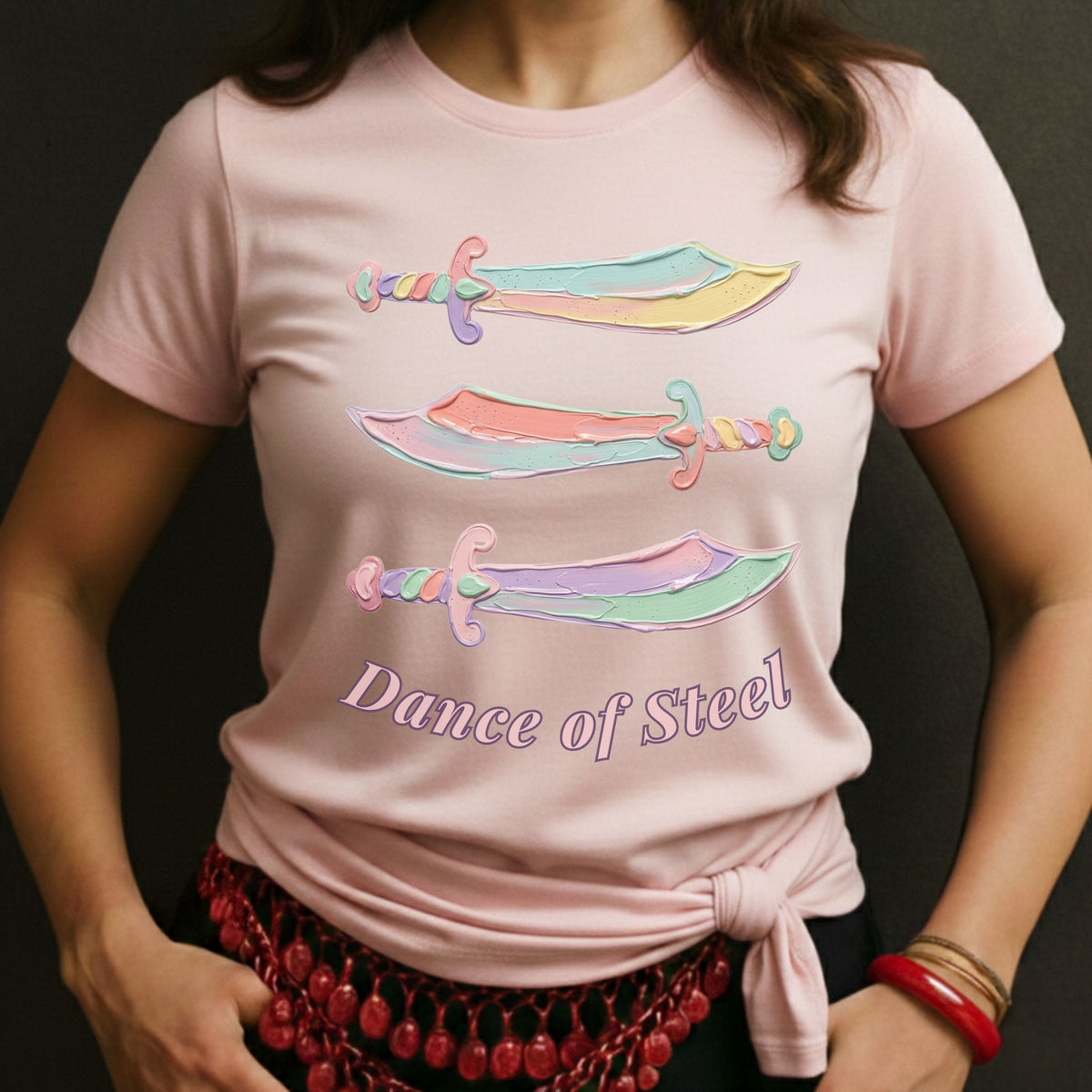 Dance Of Steel Chunky Paint Tee