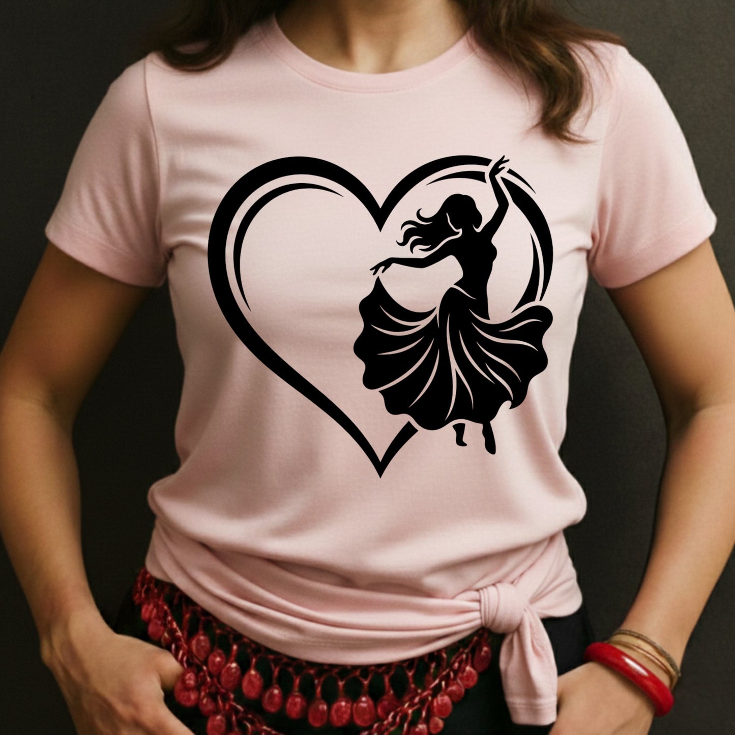 Bellydance Heart Tee