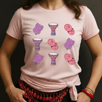 Belly Dance 3x3 Tee