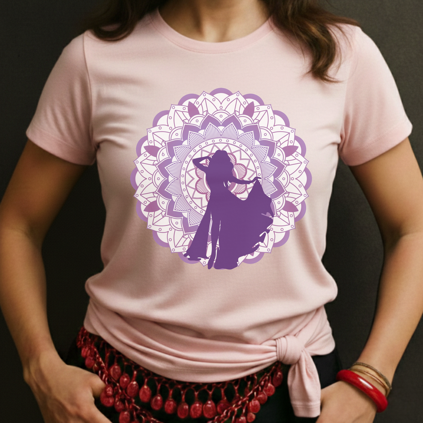 Purple Mandala Tee
