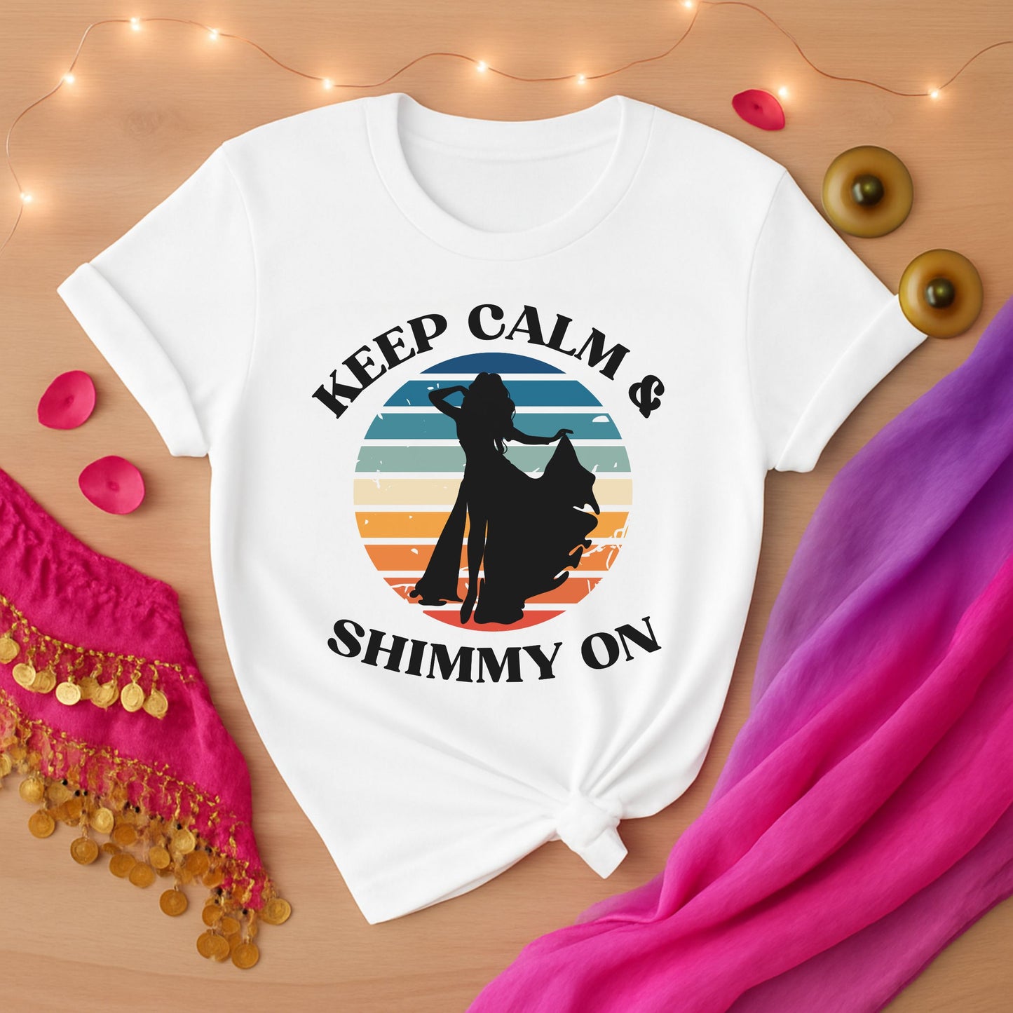 Keep Calm & Shimmy On Tee