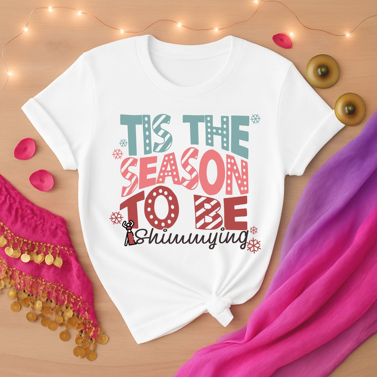 Tis The Season To Be Shimmying Tee