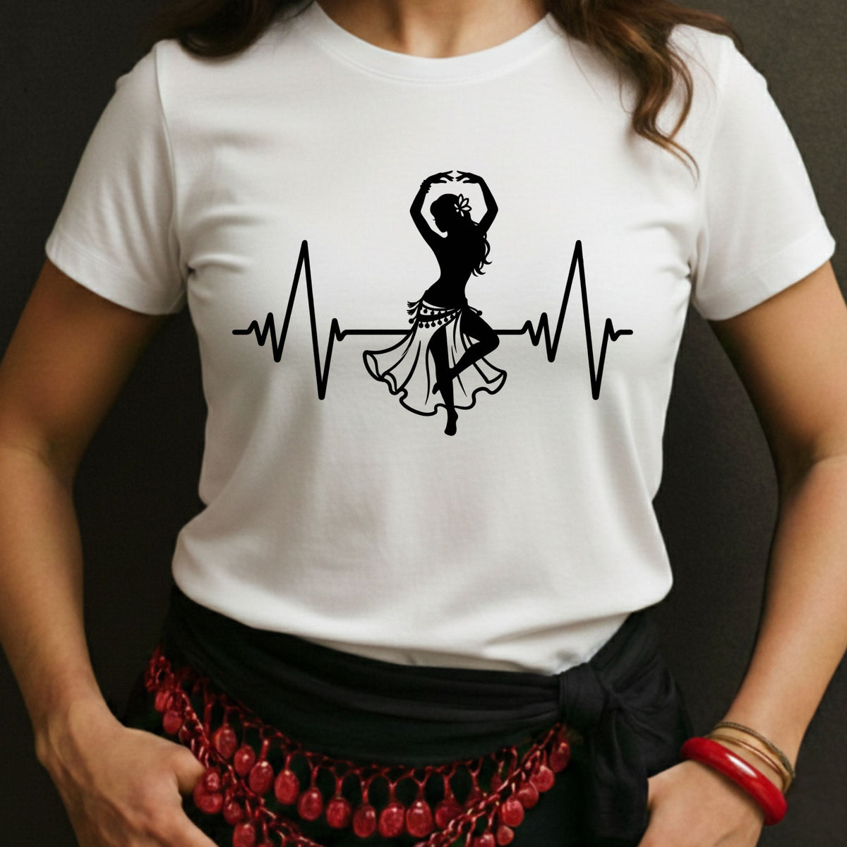ECG of a Bellydancer Tee