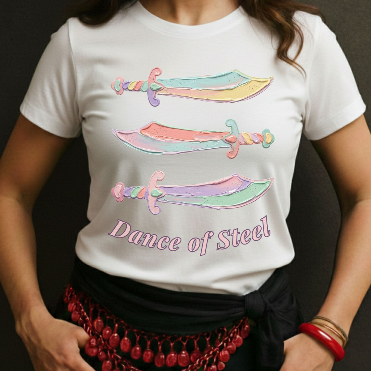 Dance Of Steel Chunky Paint Tee