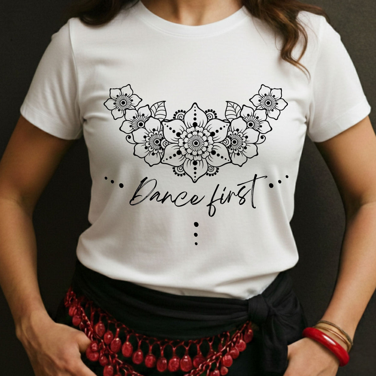 Dance First Henna Tee