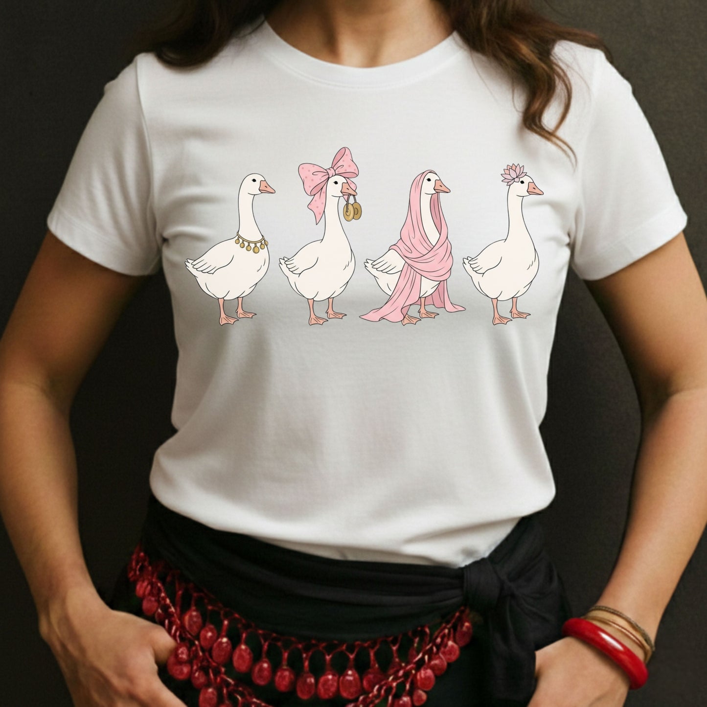 Belly Dance Geese Tee