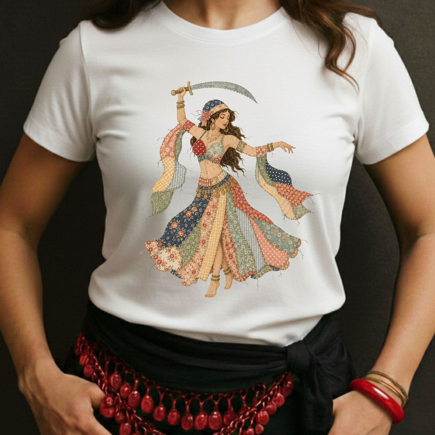 Patchwork Bellydancer Tee