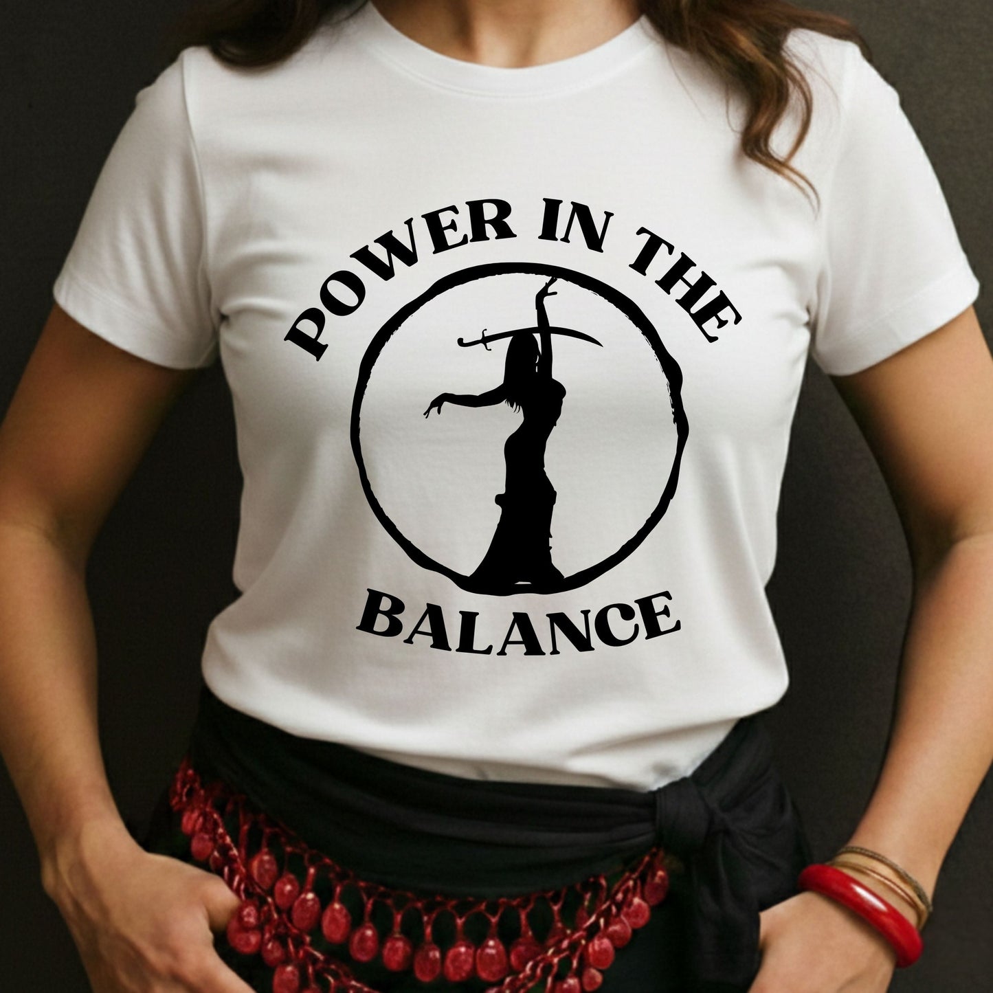 Power In The Balance Tee